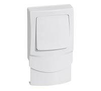 Va-et-vient cadre vertical 12,5mm composable Appareillage saillie - blanc
