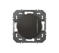 Legrand Interrupteur d'éclairage modulaire Dooxie – 1 voie 10 A Noir – 1 pièce
