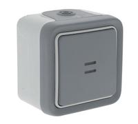 va et vient lumineux plexo gris complet