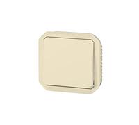 va et vient ou interrupteur - 10a - beige - composable - legrand plexo 069808l
