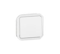 va et vient ou interrupteur - 10a - blanc - composable - legrand plexo 069611l