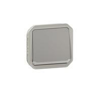 Legrand Interrupteur va-et-vient Plexo 069512L 10 A témoin composable gris