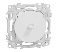 Va-et-vient ou poussoir à levier - 10 AX - Odace - S920203 - Schneider - Blanc craie