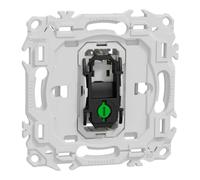 Va-et-vient ou poussoir à levier - 10 AX - Sans enjoliveur - Odace - S980204 - Schneider