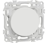 Va-et-vient ou poussoir avec griffes odace 10AX Blanc craie - SCNEIDER - S925204