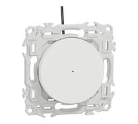 Va-et-vient ou poussoir lumineux 10A - LED verte 0,15mA - blanc - Odace II SCHNEIDER