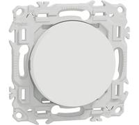 Va-et-vient ou poussoir odace 10AX Blanc craie - SCHNEIDER - S920204