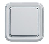 Va-et-vient PLEXO complet IP55 encastré 10AX 250V - blanc