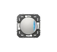 Legrand 600109 Interrupteur ou va-et-vient avec voyant témoin dooxie 10AX 250V~ finition alu