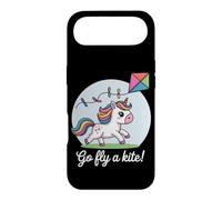 Va Faire Voler Un cerf-Volant ! Cerf-Volant Mignon et Joyeux en Forme de Licorne Coque pour iPhone Air