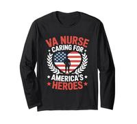 VA Nurse Fiers vétérans Journée des anciens combattants Manche Longue