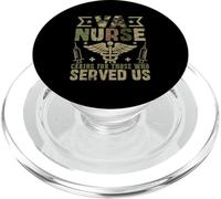 VA Nurse s'occupe de Ceux Qui Nous Ont servi PopSockets PopGrip pour MagSafe