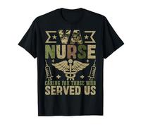 VA Nurse s'occupe de Ceux Qui Nous Ont servi T-Shirt