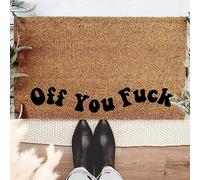 Va Te Faire Foutre Tapis De Porte Imperméable Tapis De Bain Durable Paillasson pour Baignoire Maison Accessoires Maison 40 X 60Cm