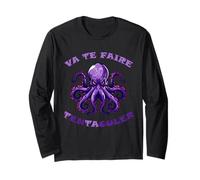 Va Te Faire tentaculer ! Humour Pieuvre, Poulpe, Animaux Manche Longue