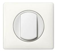 Legrand Interrupteur complet va-et-vient Yesterday Plaque Céliane Soft 10A Blanc