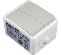 Va&vient double Mini IP54 Gris clair Gris G