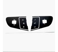 VAAKLM Autocollant de Bouton multimédia Compatible avec Citroën pour C3XR pour C4L pour Peugeot pour 408 pour 3008 pour 508 Autocollant De Réparation De Bouton De Volant(color1)