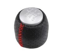 VAAKLM Couvercle Pommeau Compatible Avec Alfa Pour Romeo 159 Pour Brera Pour Spider 2005-2011 Pommeau De Levier De Vitesse Manuel À 6 Vitesses