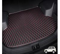 VAATYE Cuir Tapis Coffre Voiture pour Audi RS3 (8VA) Sportback 2015 2016 2017 2018 2019 2020,Auto ImperméAble sur Mesure Protection Couverture IntéRieure AntiRayures Accessoires,A/Black-Red