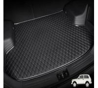 VAATYE Cuir Tapis Coffre Voiture pour Jeep Cherokee/Liberty KK 2008 2009 2010 2011 2012,Auto ImperméAble sur Mesure Protection Couverture IntéRieure AntiRayures Accessoires,A/Black