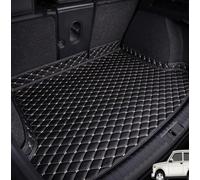 VAATYE Tapis de Coffre Voiture pour Peugeot 307 CC (2003-2009),Anti Rides, Anti Rayures Cuir Protection Tapis Cargaison IntéRieure Accessoires,A/Black-Beige