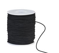 VABNEER 100m Cordon Elastique 1mm Cordon Élastique Cordon d'Artisanat Fil Élastique pour Bracelets et Artisanat