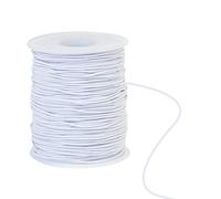 VABNEER 100m Cordon Elastique 1mm Cordon Élastique Cordon d'Artisanat Fil Élastique pour Bracelets et Artisanat