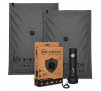 Vac-U-Shield 2 Sacs Sous Vide + Vac-U-Pump, Outdoor Voyage, Gris 86x60 cm