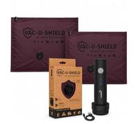 Vac-U-Shield 2 Sacs Sous Vide + Vac-U-Pump, Outdoor Voyage, Rouge 45x34 cm
