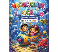 Vacaciones en el Océano: Libro para colorear