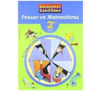 Vacaciones Santillana, Pensar En Matemáticas, 2 Eso