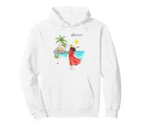 Vacances à la Plage aux Maldives, Paradis Tropical, été Sweat à Capuche