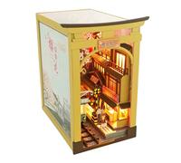 Vacances à sakura. Book nook réaliste avec de grands détails.