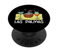 Vacances Amusantes en Espagne à Las Palmas PopSockets PopGrip Adhésif