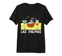 Vacances Amusantes en Espagne à Las Palmas T-Shirt Haut de Gamme