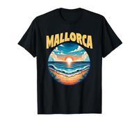 Vacances au coucher du soleil de Majorque en Espagne T-Shirt
