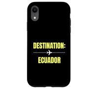 Vacances dans Le Monde en Équateur Coque pour iPhone XR