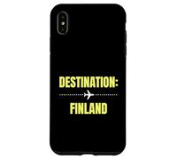 Vacances dans Le Monde Finlande Coque pour iPhone XS Max
