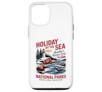 Vacances de Noël - Parc National Acadie Noël Coque pour iPhone 12/12 Pro