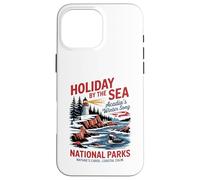 Vacances de Noël - Parc National Acadie Noël Coque pour iPhone 16 Pro Max