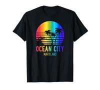 Vacances de Printemps à Ocean City, Maryland, Palm Tree T-Shirt