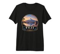 Vacances de Ski et Aventure en Snowboard à Fuji, au Japon T-Shirt Haut de Gamme