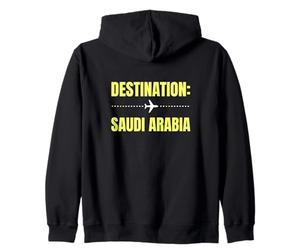 Vacances de Voyage dans Le Monde Arabie Saoudite Sweat à Capuche