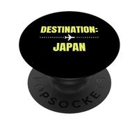 Vacances de Voyage dans Le Monde Japon PopSockets PopGrip Adhésif