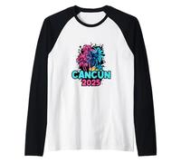 Vacances d'équipage de voyage de l'équipe de Cancun 2025 au Mexique Manche Raglan