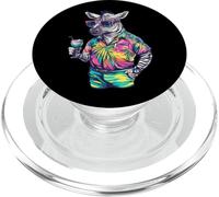 Vacances d'été cool Zebra PopSockets PopGrip pour MagSafe