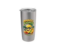 Vacances d'été Mangue Fruit Gobelet isotherme en acier inoxydable double paroi