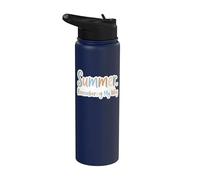 Vacances d'été sarcastiques Pourquoi Rappel Sarcastique Stainless Steel Insulated Water Bottle