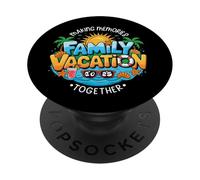 Vacances en famille 2025 Plage assortie Vacances d'été en famille PopSockets PopGrip Adhésif